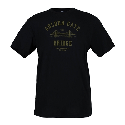 T-Shirt - Vintage Golden Gate Bridge