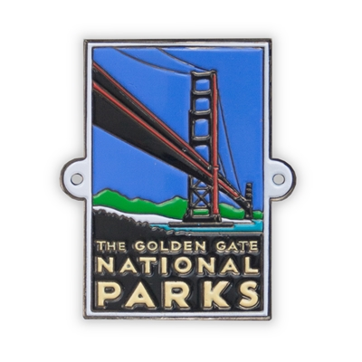 Hiking Medallion-Golden Gate Bridge