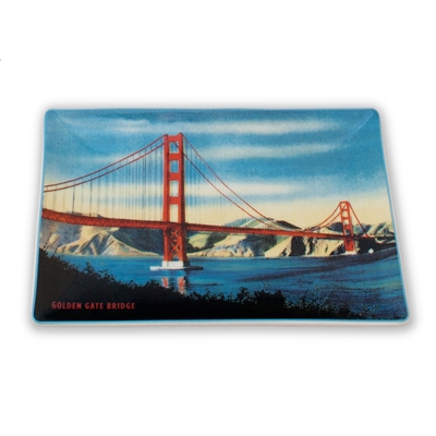 Porcelain Tray - Golden Gate Bridge