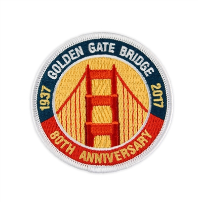 Patch - Golden Gate Bridge 80th Anniversary