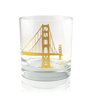 Rocks Glass - Golden Gate Bridge