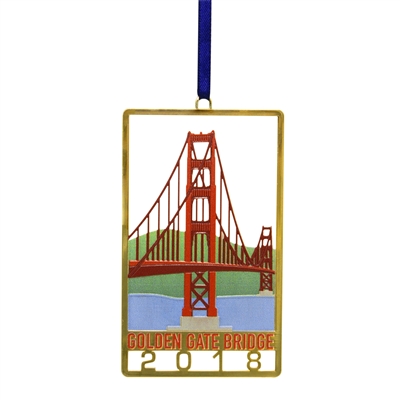 Ornament - Golden Gate Bridge 2018