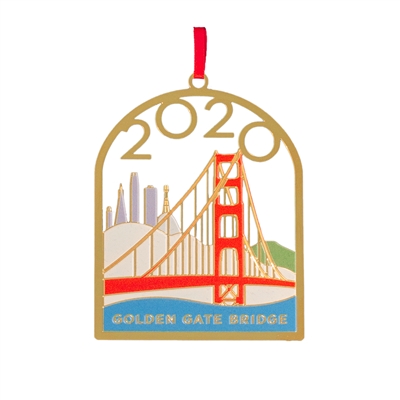 Ornament - Golden Gate Bridge 2020